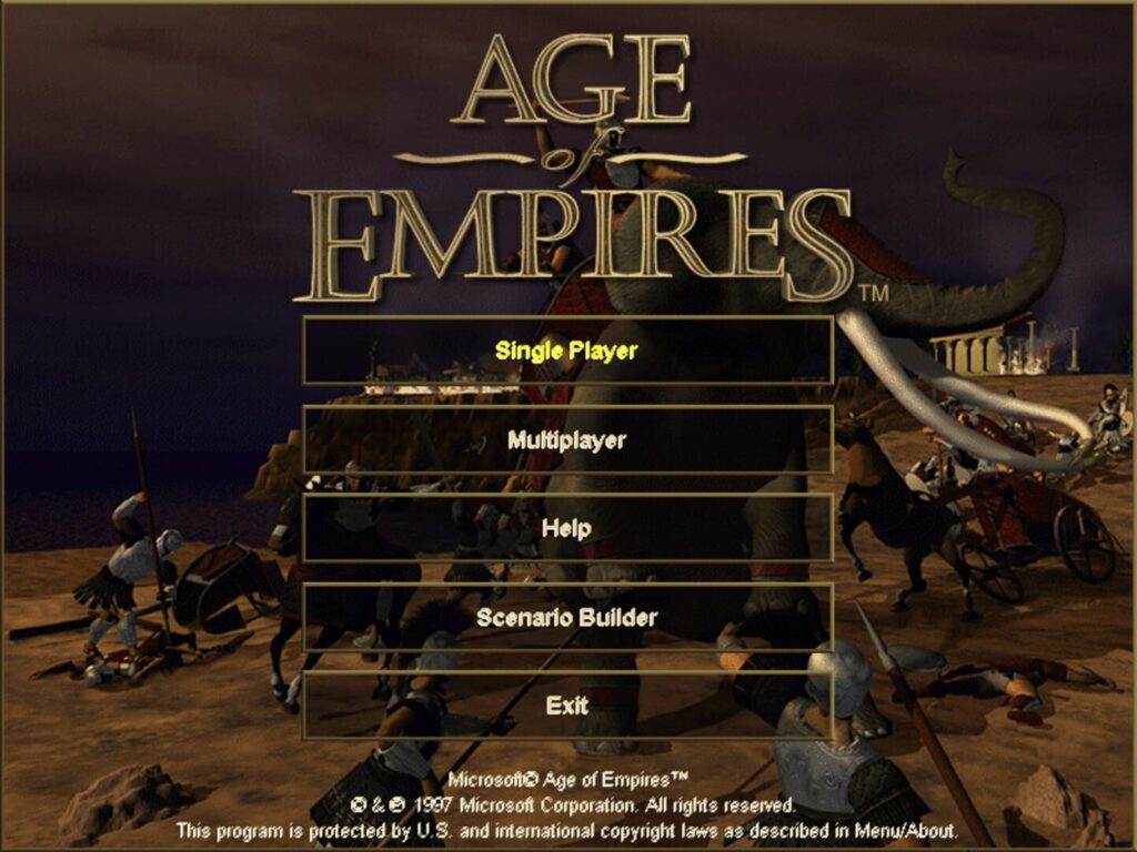 Age of Empires screenshot