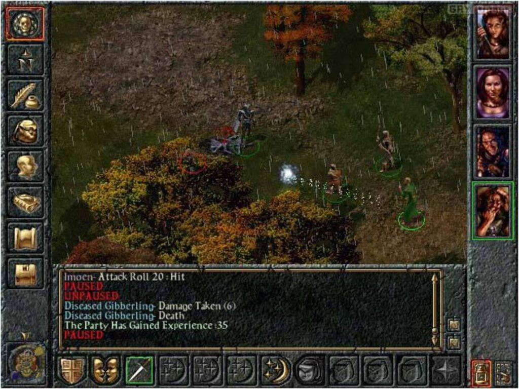 Baldur’s Gate screenshot