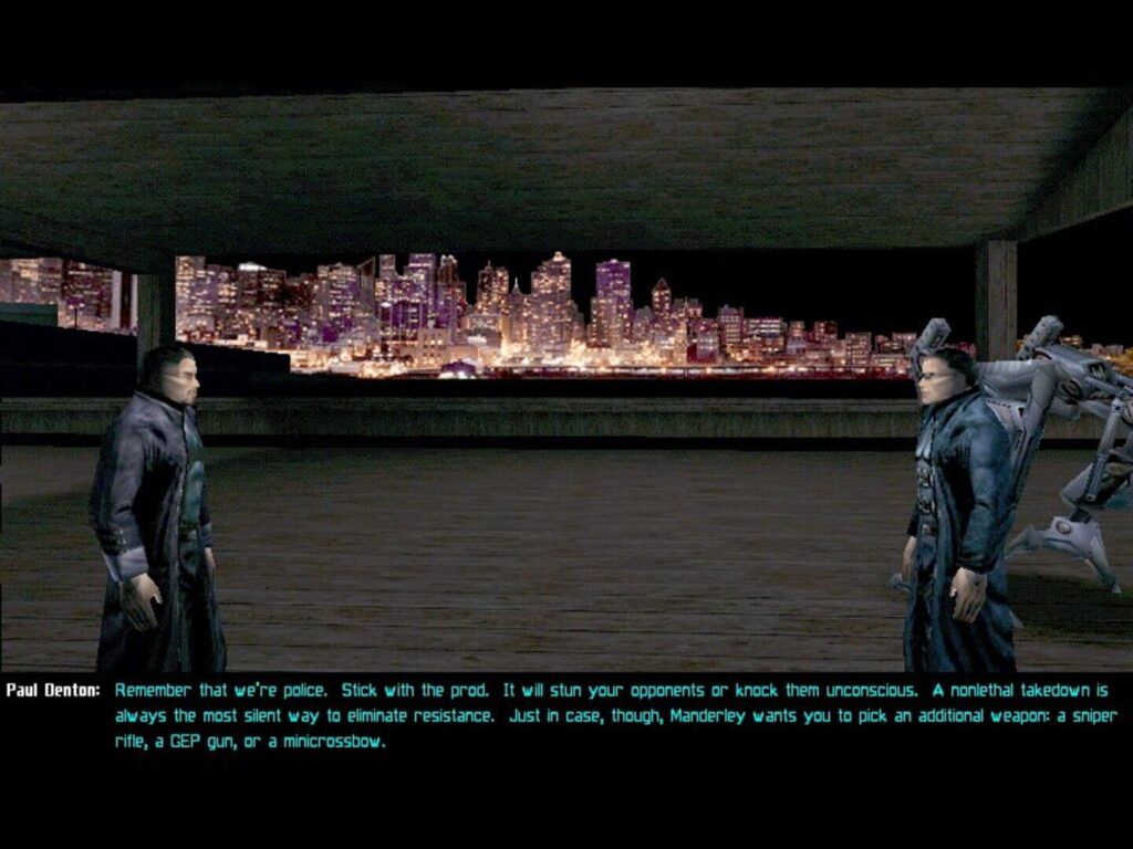 Deus Ex screenshot