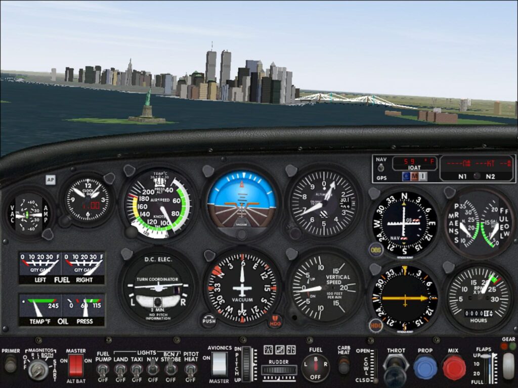 Flight Simulator 2000 screenshot