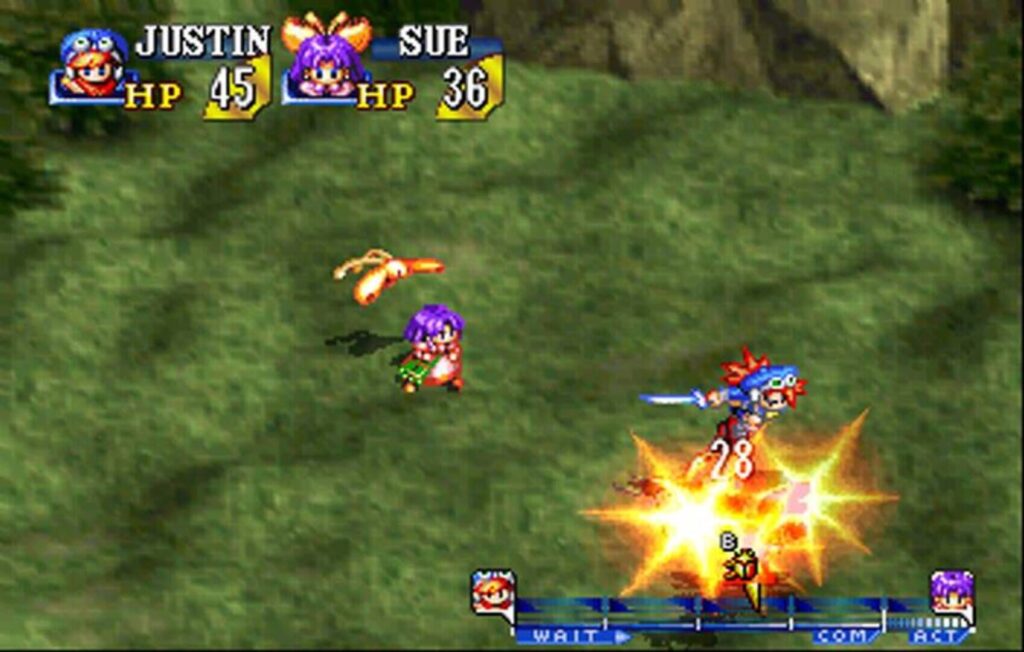 Grandia screenshot