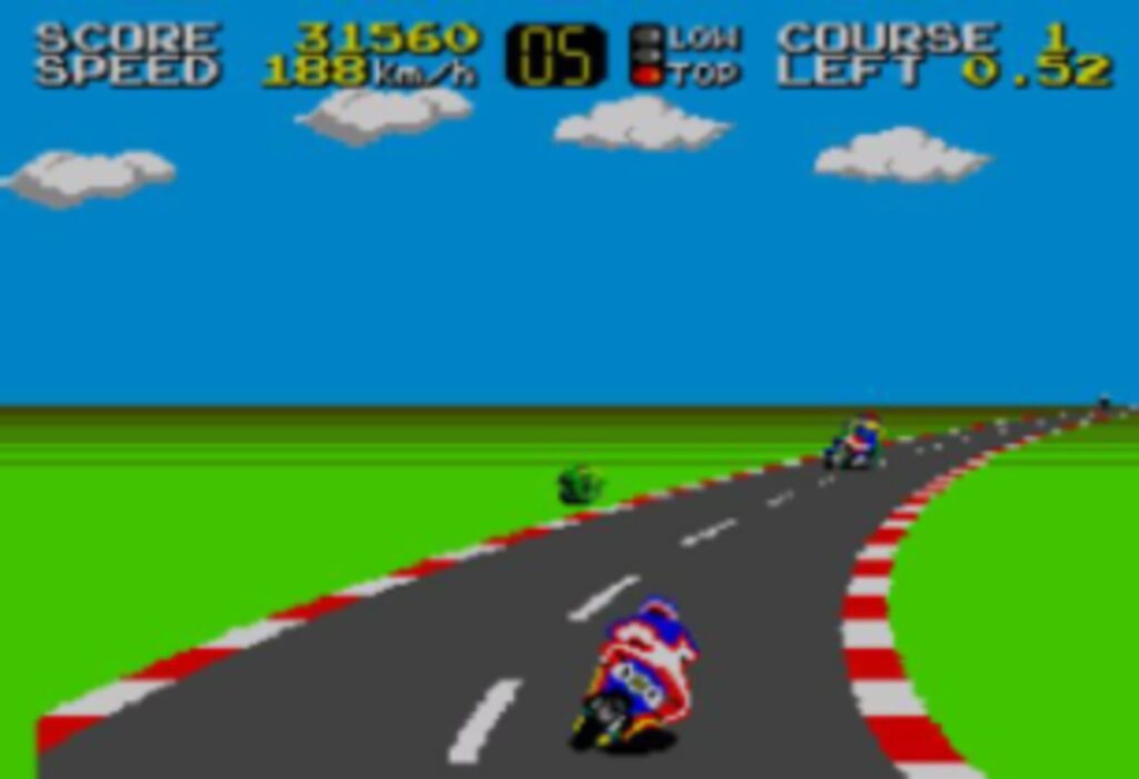 Hang-On screenshot