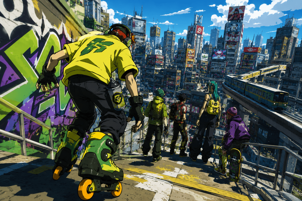Untitled Jet Set Radio Game