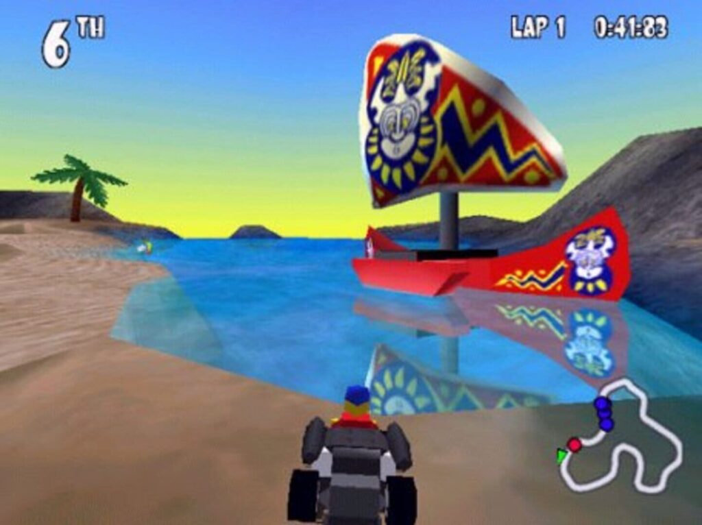 LEGO racer screenshot