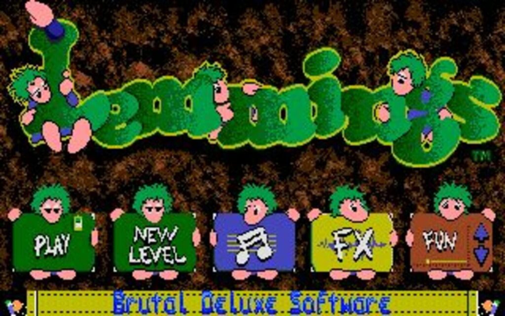 Lemmings screenshot