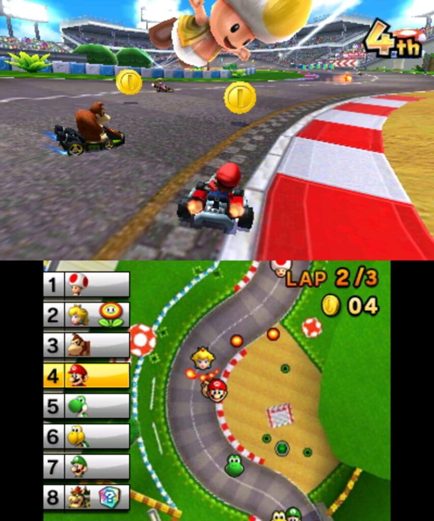 Mario Kart 7 screenshot