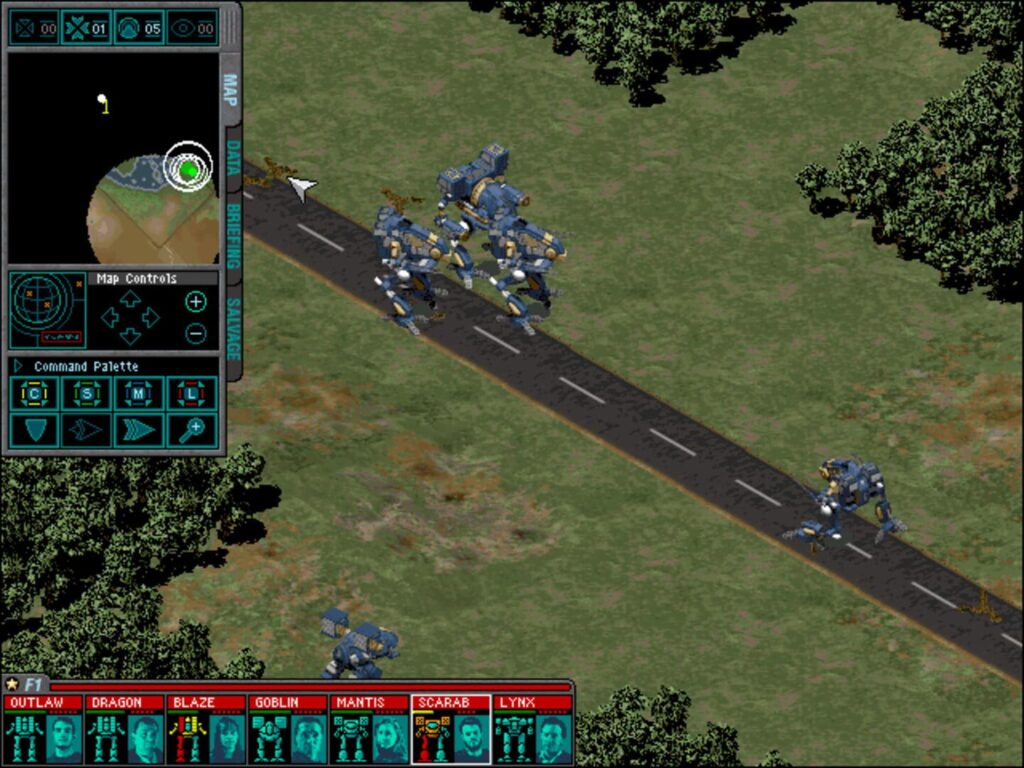 MechCommander screenshot