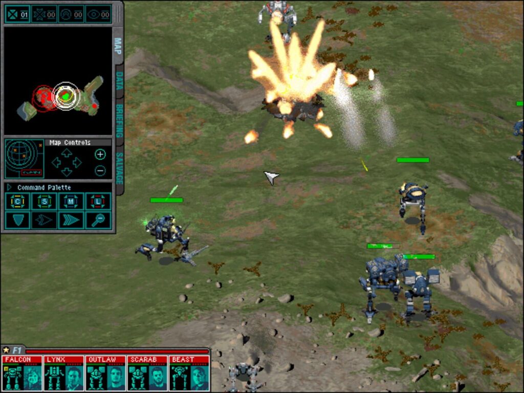 MechCommander screenshot