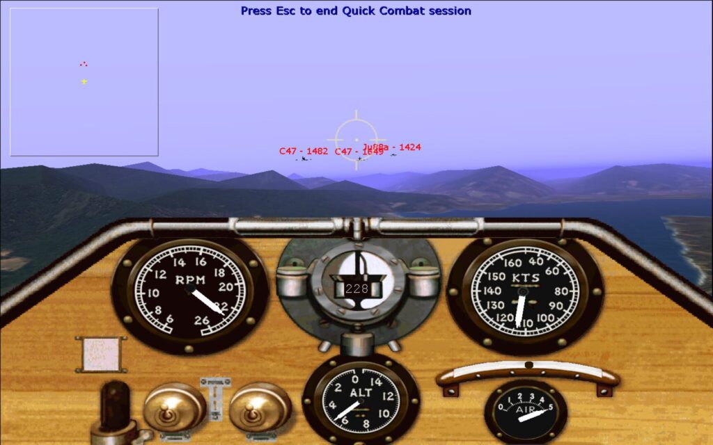Microsoft Combat Flight Simulator screenshot