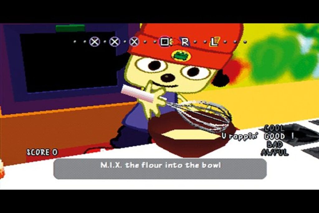 PaRappa the Rapper screenshot
