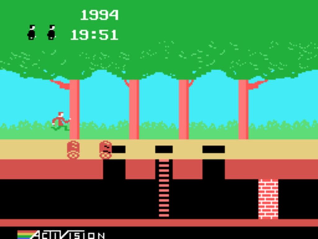 Pitfall! screenshot