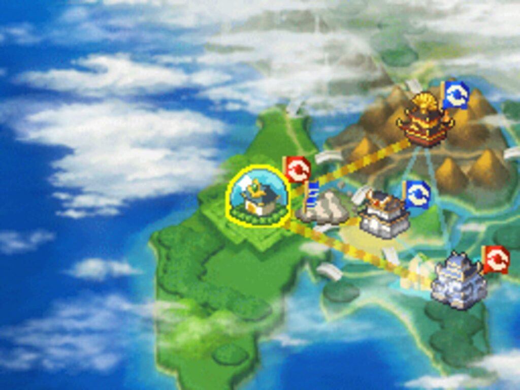 Pokemon Conquest screenshot