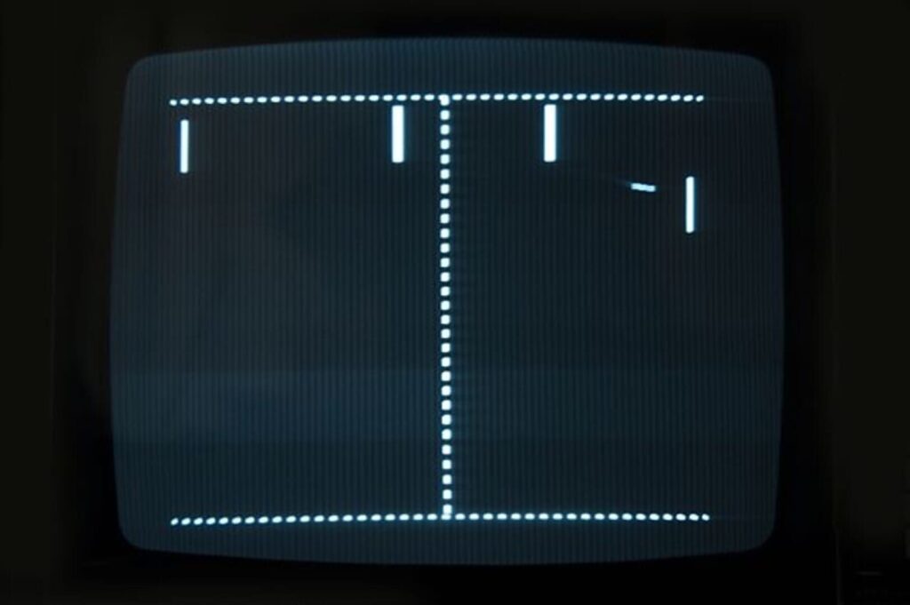 Pong screenshot