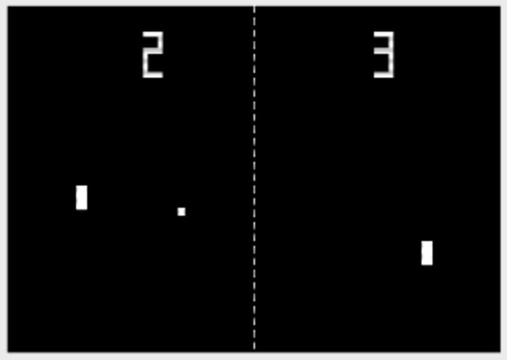Pong screenshot