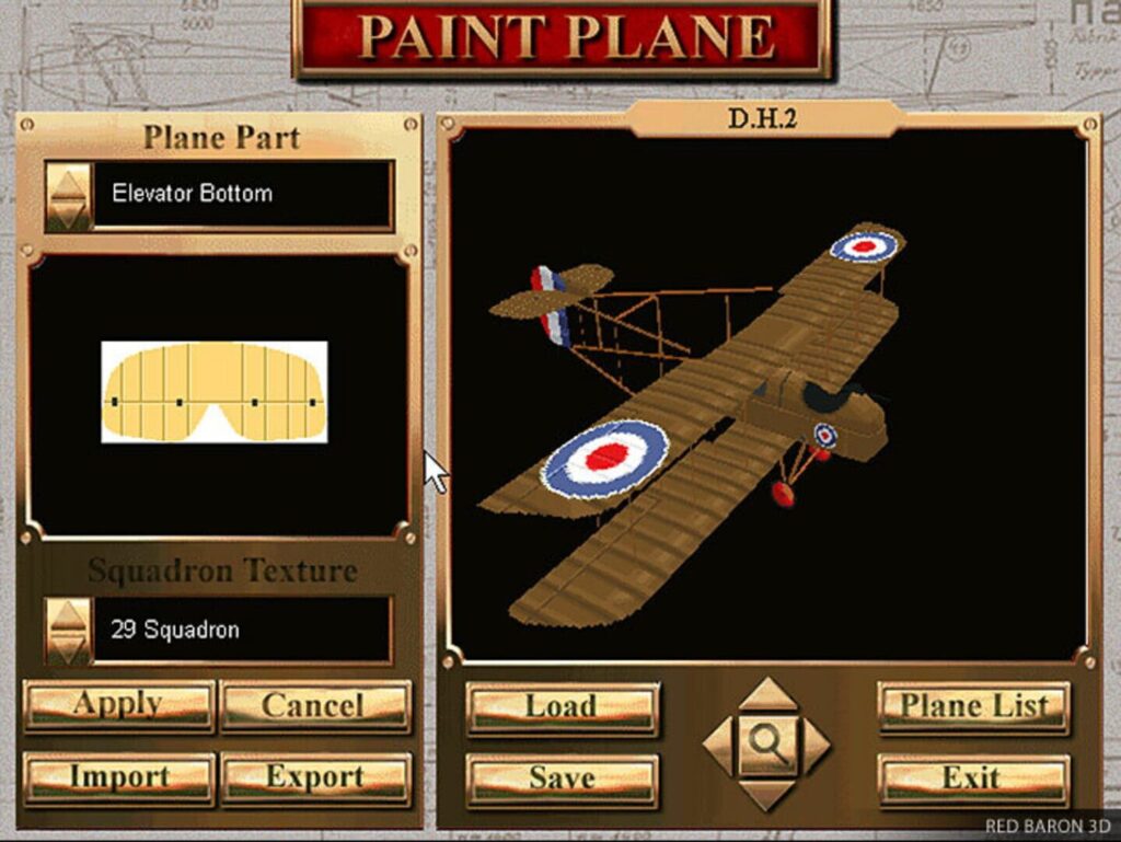 Red Baron 3D screenshot