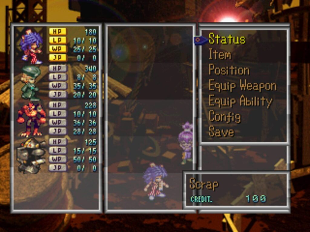 SaGa Frontier screenshot