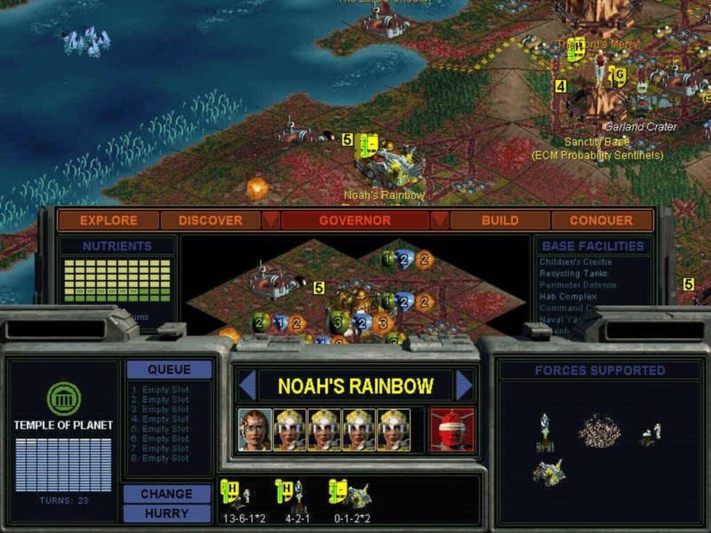 Sid Meier’s Alpha Centauri screenshot