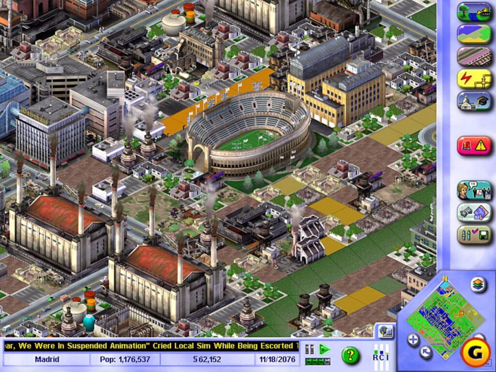 SimCity 3000 screenshot