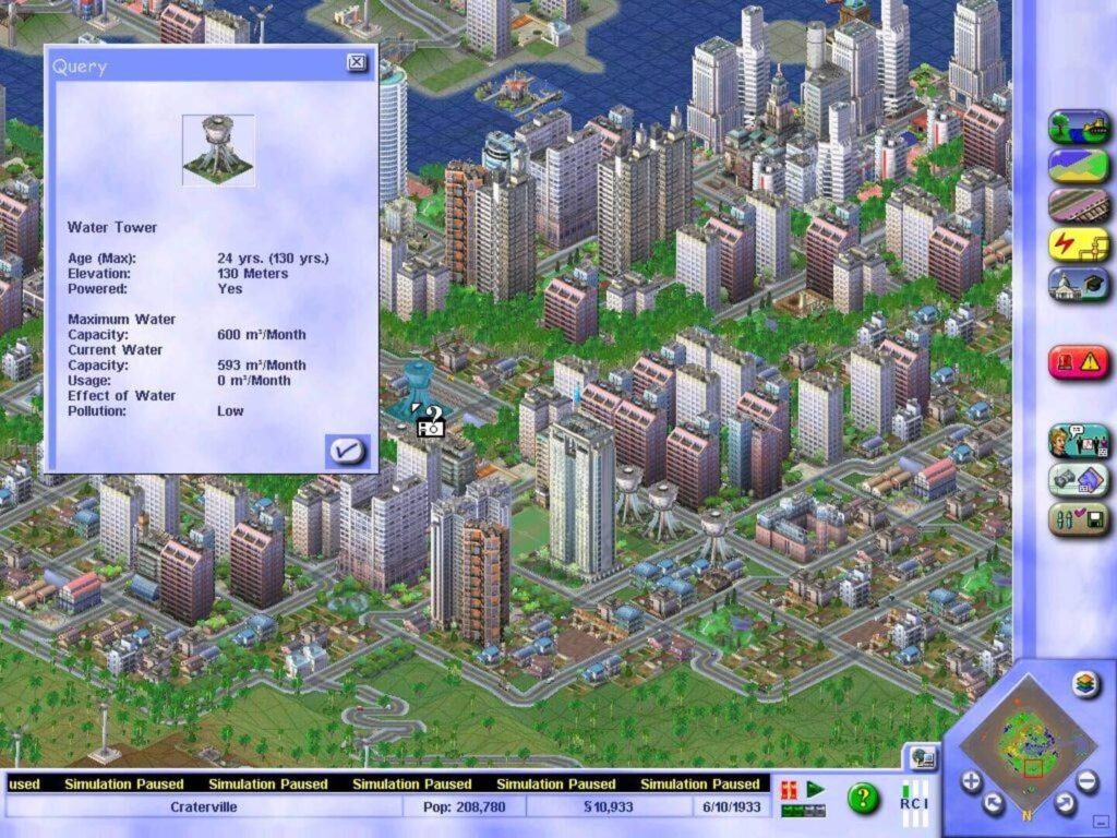 SimCity 3000 screenshot