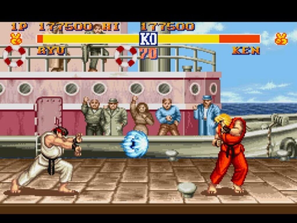 Street Fighter II screenshot