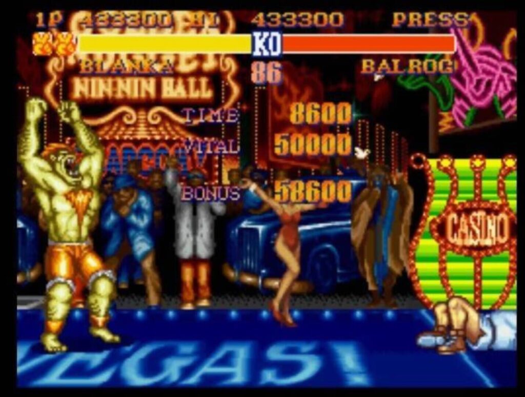 Street Fighter II screenshot