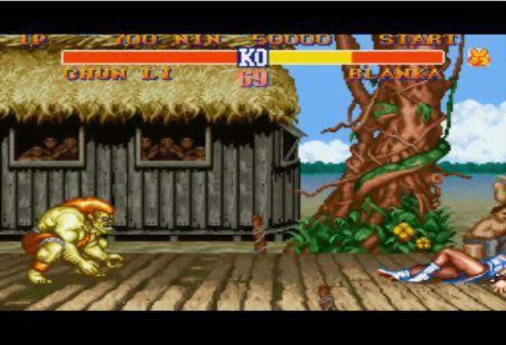 Street Fighter II screenshot