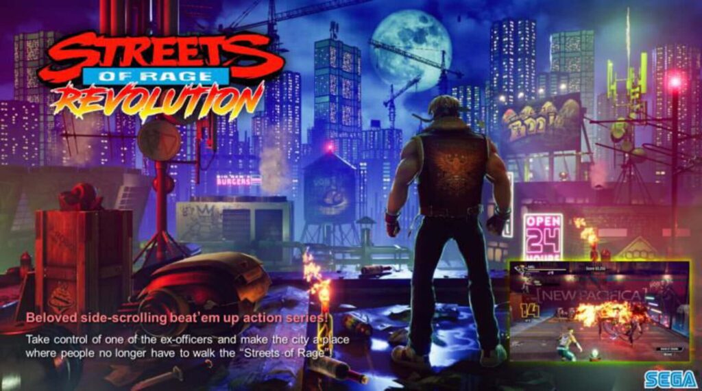 Streets of Rage Revolution screenshot