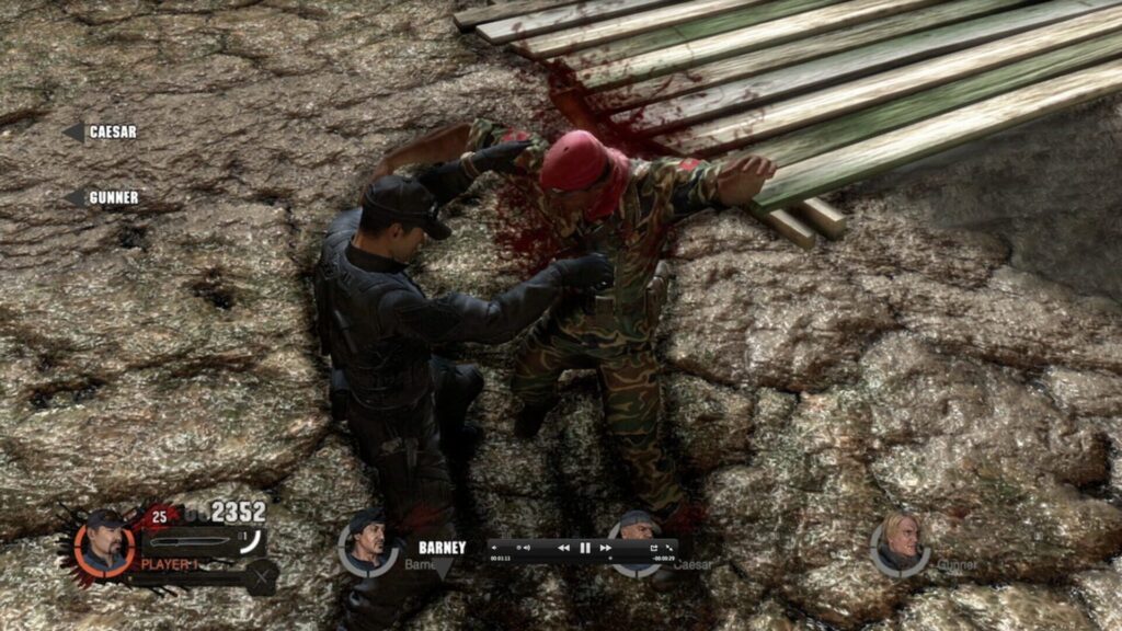 The Expendables 2 Videogame screenshot