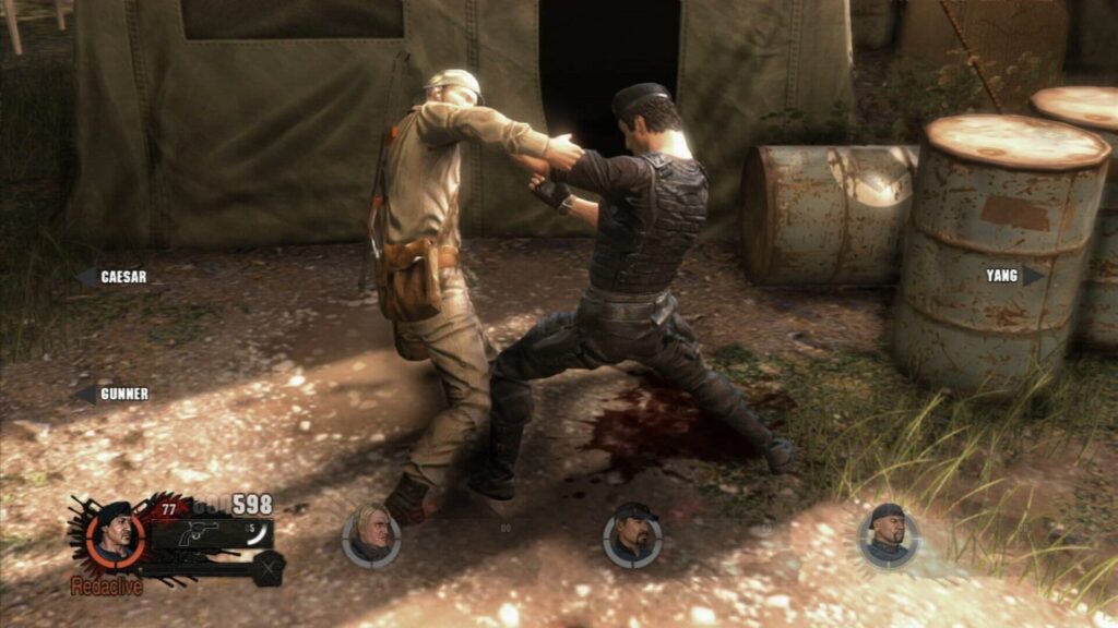 The Expendables 2 Videogame screenshot