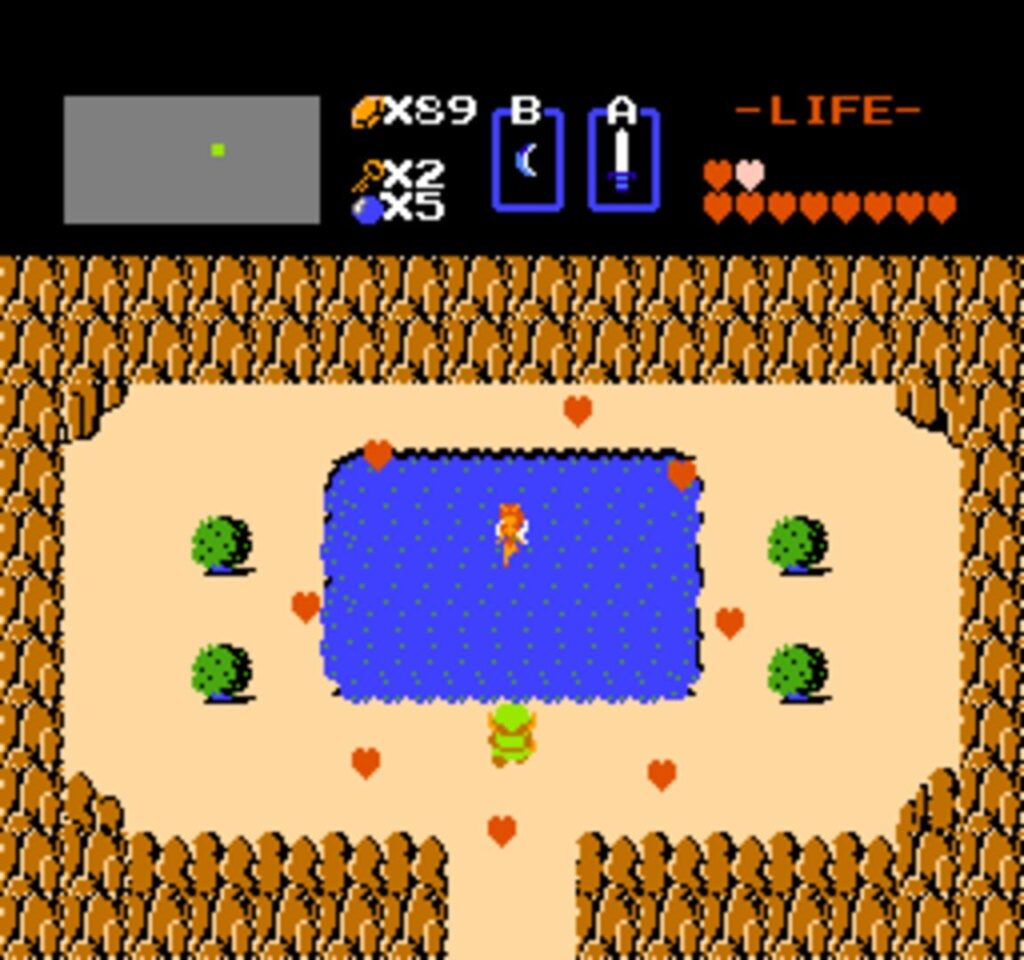 The Legend of Zelda screenshot