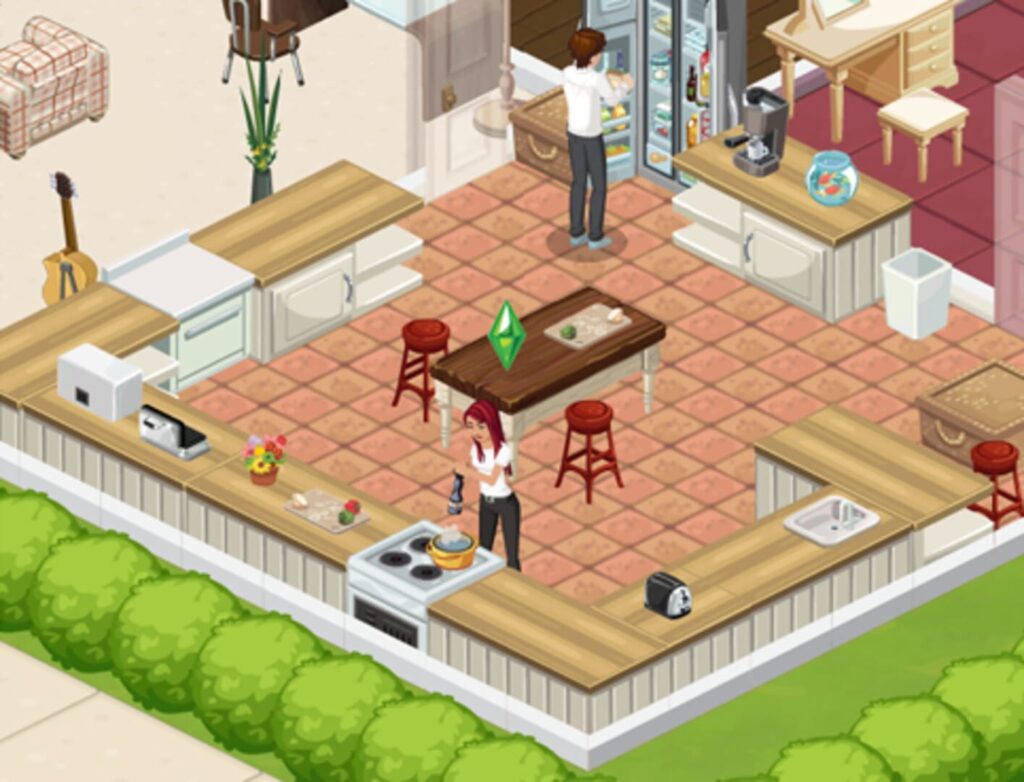 The Sims Social screenshot