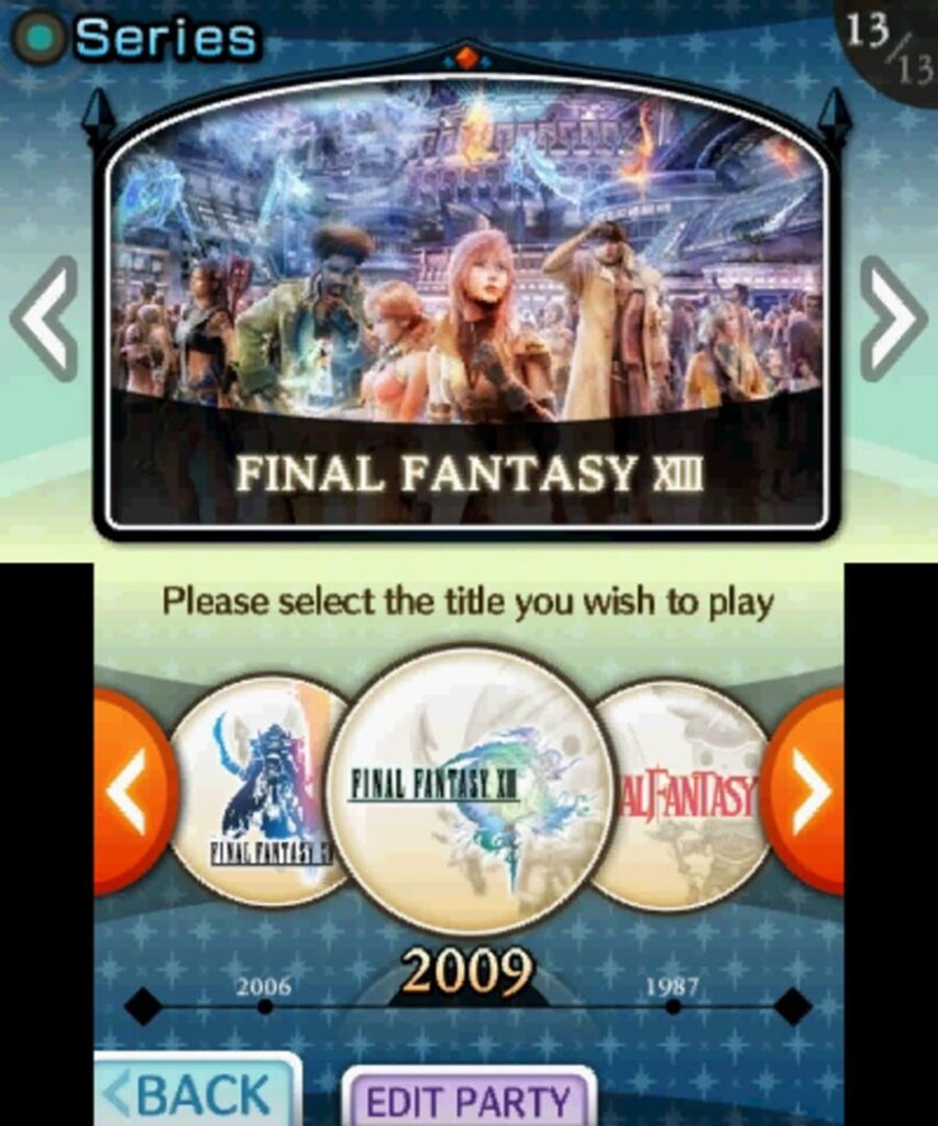 Theatrhythm Final Fantasy screenshot