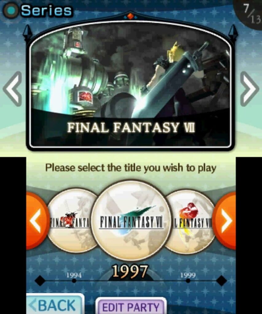 Theatrhythm Final Fantasy screenshot