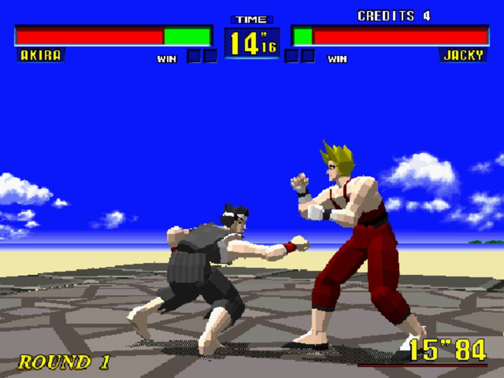 Virtua Fighter screenshot