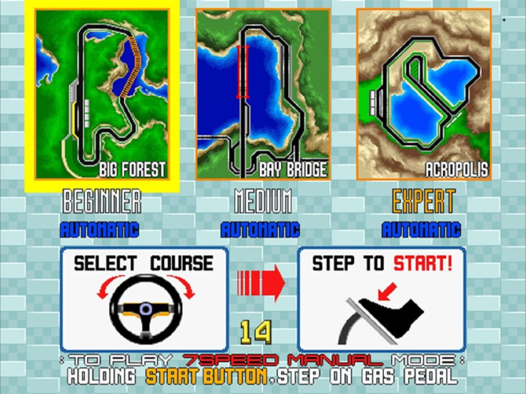 Virtua Racing screenshot