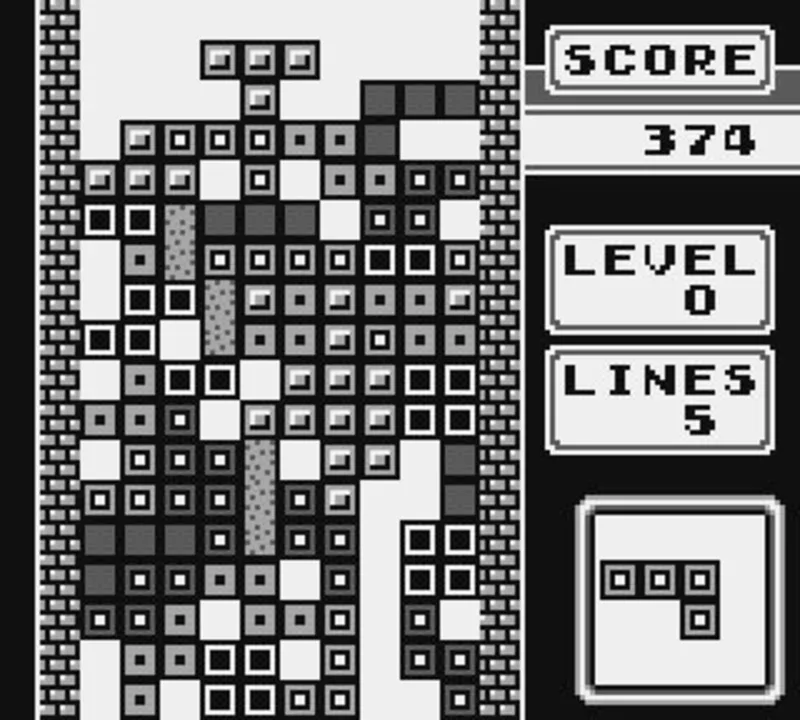 Tetris (Game Boy) screenshot