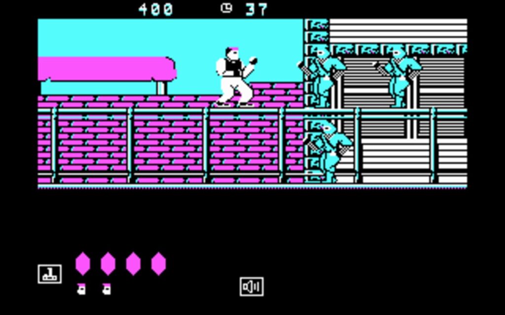 Bad Dudes vs. DragonNinja screenshot