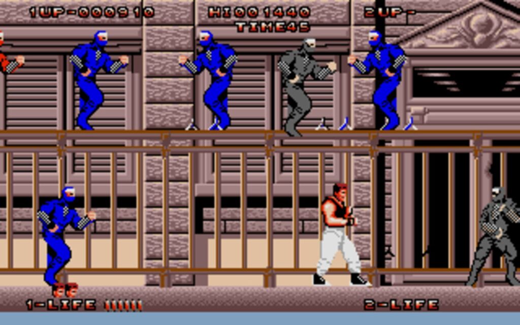 Bad Dudes vs. DragonNinja screenshot