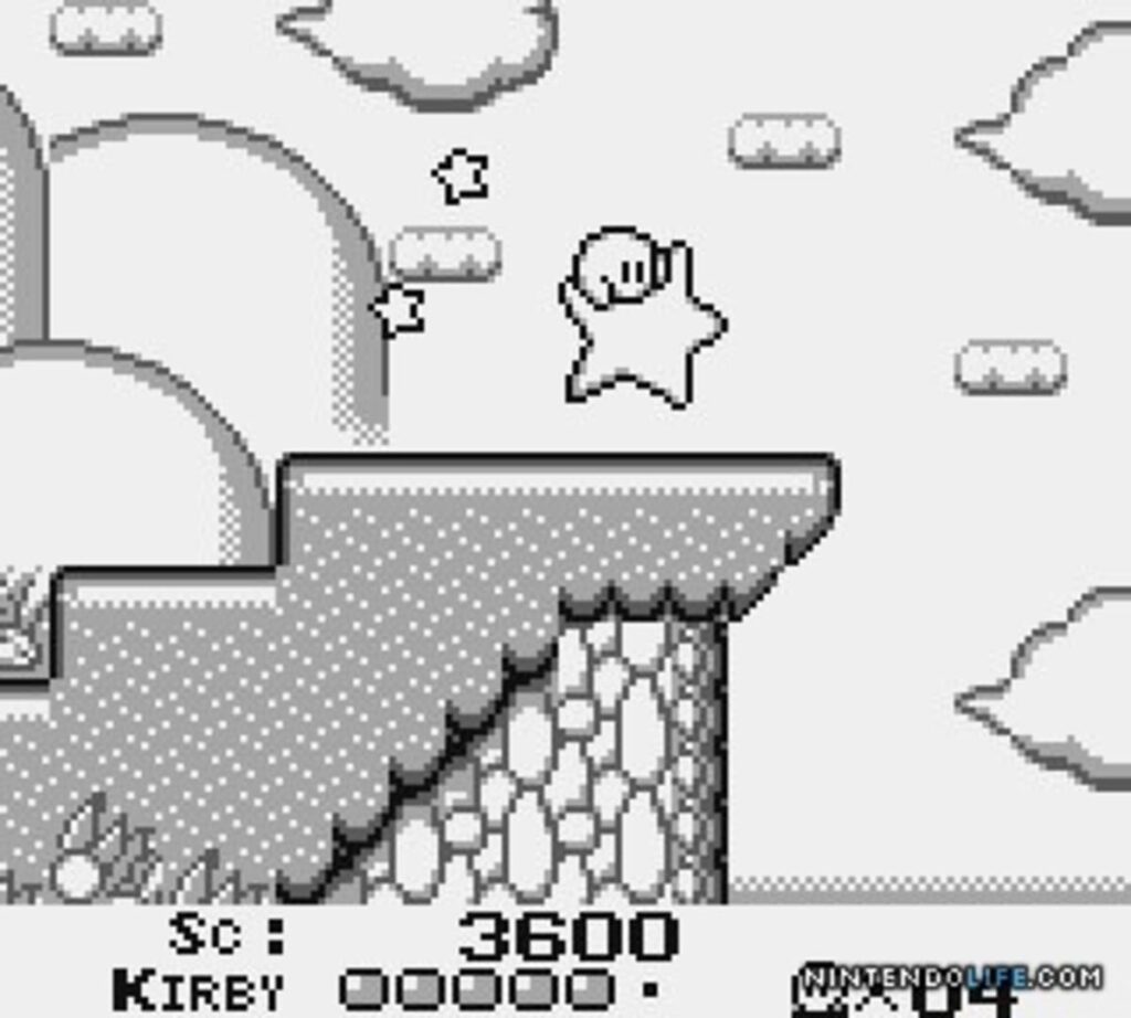 Kirby’s Dream Land screenshot
