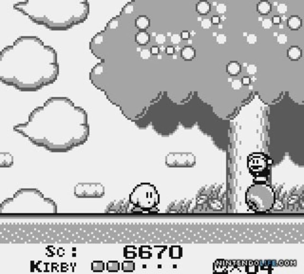 Kirby’s Dream Land screenshot