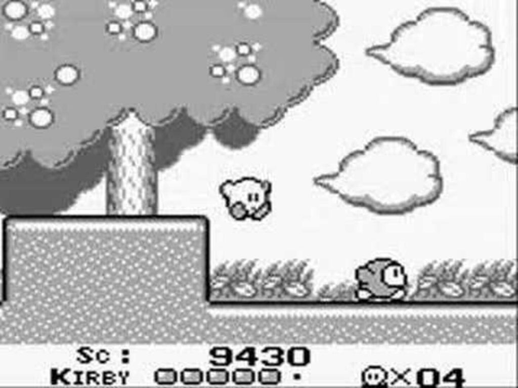 Kirby’s Dream Land screenshot