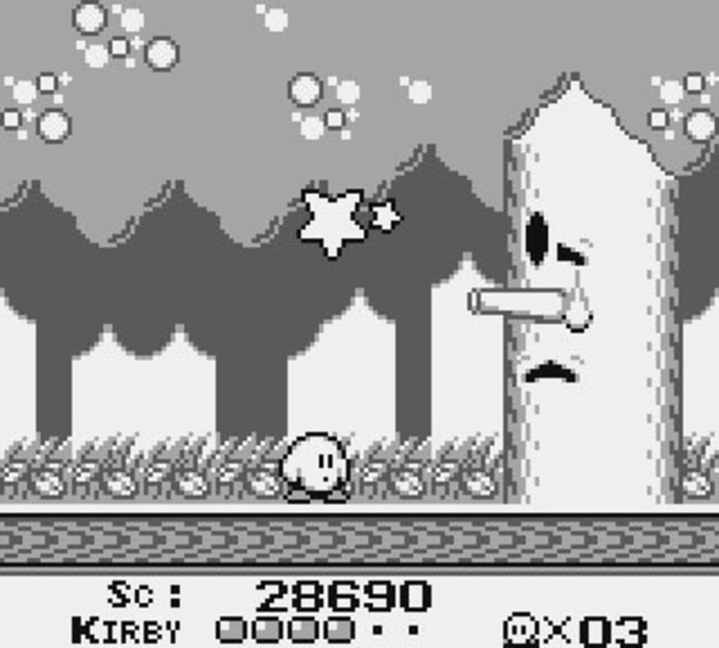 Kirby’s Dream Land screenshot