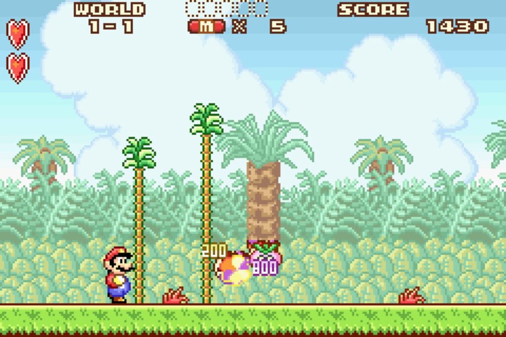 Super Mario Advance screenshot