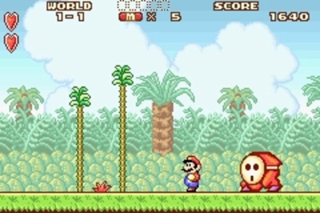 Super Mario Advance screenshot